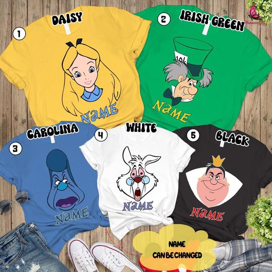 Discover Alice in Wonderland Costume Halloween Shirt, Halloween Costume Shirt