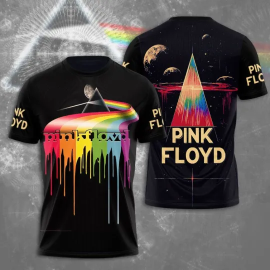 Pink Floyd 3D T-Shirt 50 Years Anniversary 2025 Gift for fans