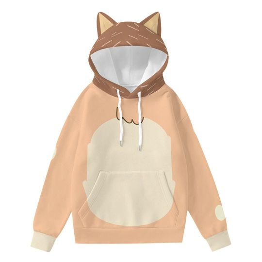 Orange Grandad - Costume - Cosplay - Halloween - Adult Hoodie With Ears