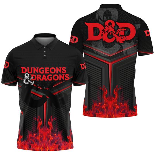 Dungeons And Dragons Polo Shirt