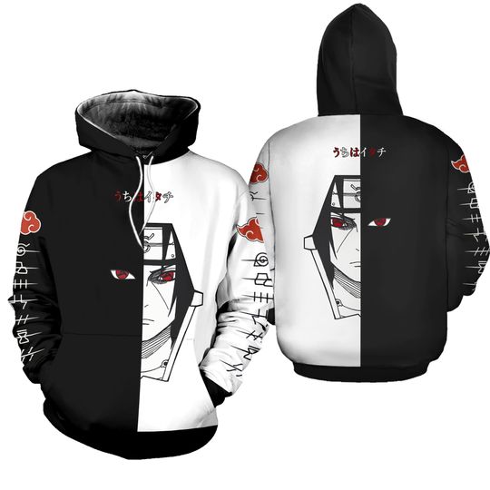 Itachi Hoodie And Jogger Set Anime Clothes
