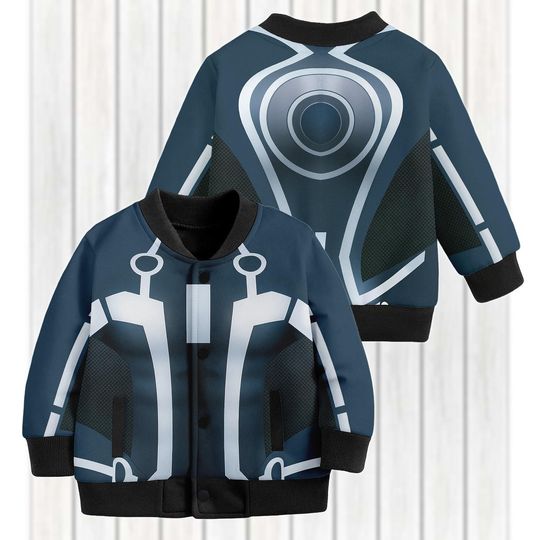 Discover Disney Tron Legacy Baseball Jacket, Tron Legacy Magic Kingdom Youth Jacket, Disney World Roller Coaster Kids Shirt, Halloween Jacket