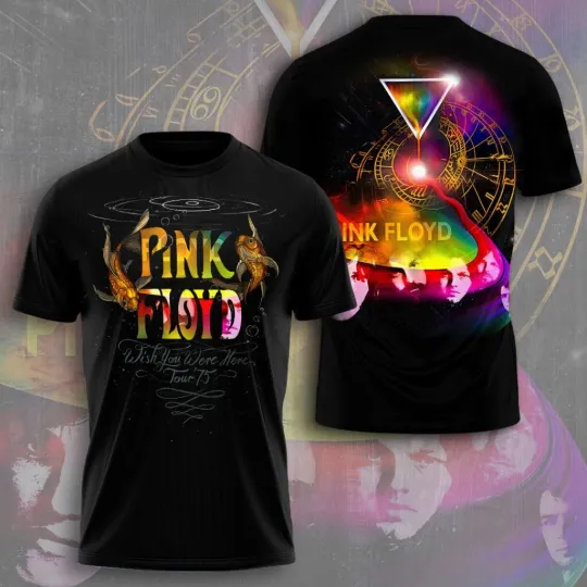 Discover Pink Floyd 3D T-Shirt for fans size S-5XL