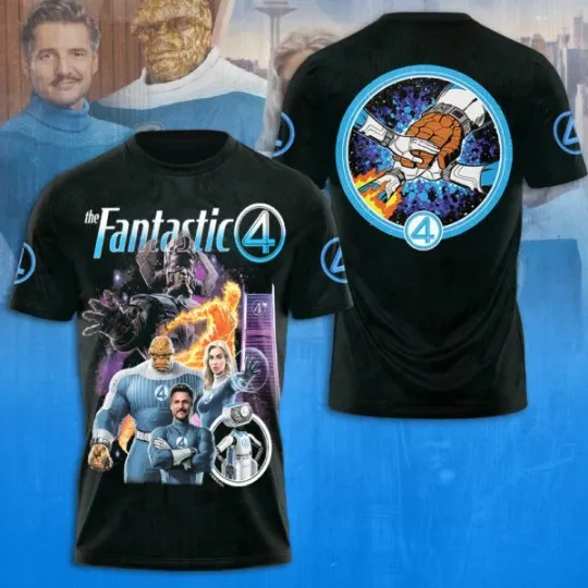 Discover Fantastic 4 3D Apparel Movie 2025