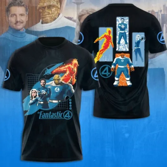 Marvel Fantastic 4 3D Shirt Movie Film