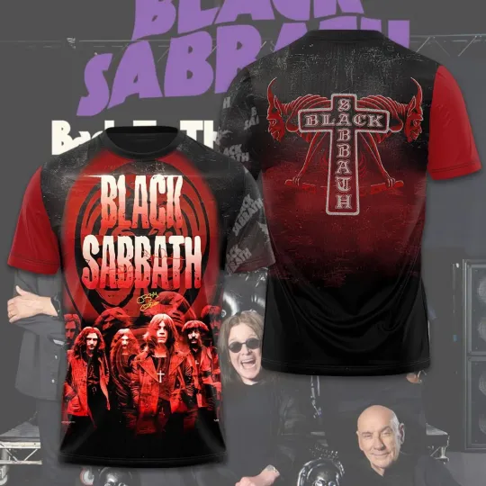 Discover Black Sabbath 3D Apparel All Over Print