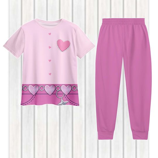 Discover Romance Saja Boys Cosplay T-Shirt & Pants Set, Kpop Pajamas, Women PJs, Halloween Costume