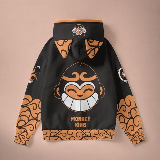 Unisex Wukong Splatter Hoodie