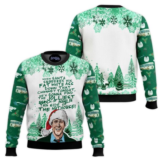 Clark Griswold National Lampoon Christmas Vacation Ugly Sweater