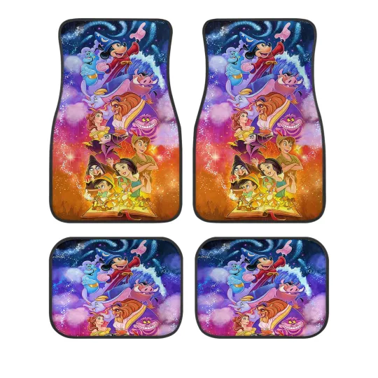 Disney Characters Car Floor Mats, Cartoon Auto Accessories
