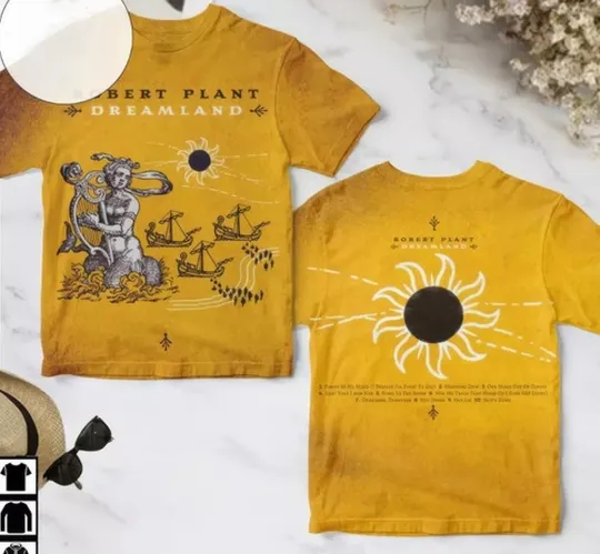 Robert Plant Dreamland Album Cover AOP 3D T shirt