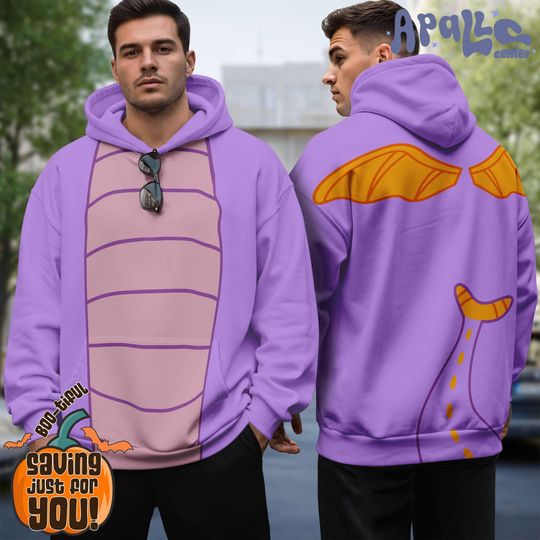 Discover Figment Dragon All Over Print Hoodie, One Little Spark 3D Hoodie, Epcot Tour 2025 Shirt