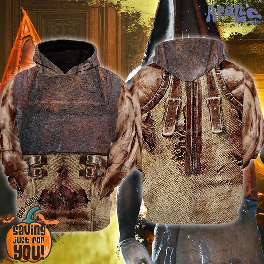 Silent Hill 2 Hoodie, Pyramid Head Halloween Cosplay, Gifts For Gamer Outfit Party