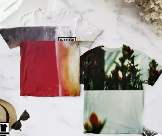 Discover Nine Inch Nails The Fragile Album Cover AOP 3D T-shirt