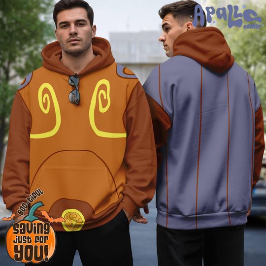 Hercules 3D Full Over Print Hoodie, Hercules Movie Cosplay Costume Hoodie