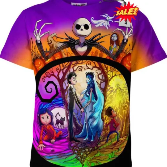 Nightmare Before Christmas 3D Shirt