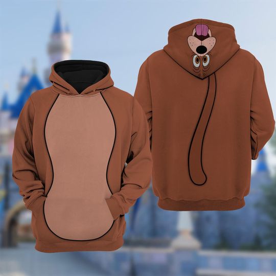 Discover Disney Cinde Movie Costume Hoodie, Bruno Dog Cosplay Costume Shirt
