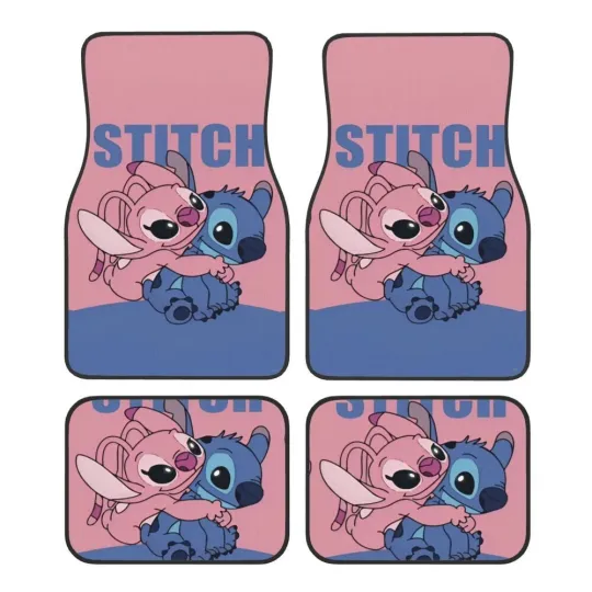 Disney Stitch Car Floor Mats for Kids & Fans