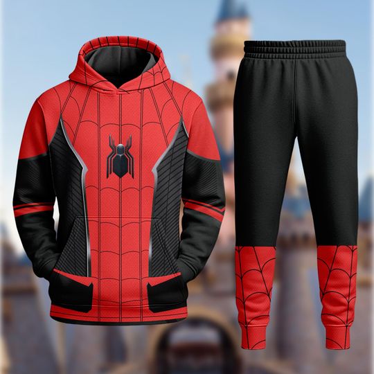 Spider 3D Halloween Sweatshirts, Halloween Costume For Family Group Hoodie