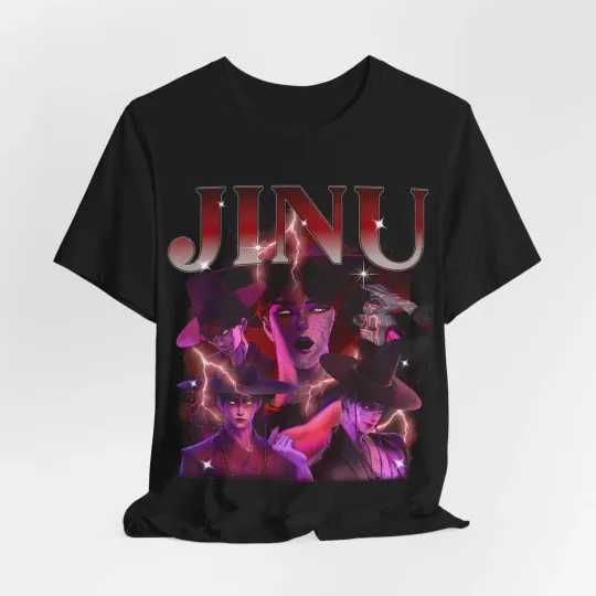 Discover JINU K-pop Demon Hunters, Graphic Tee for Unisex, Short Sleeve T-shirt, Kpop Fan