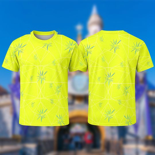 Disney Joy Inside Out 2 3D T-Shirt, Joy Inside Out Costume T-Shirt