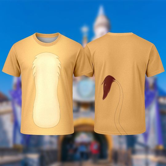 Discover Disney Nala The Lion King Costume T-Shirt, Nala Queen Of Pride Rock Cosplay Costume Shirt