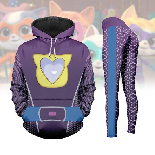 Discover Sparks SuperKitties Hoodie, Women Leggings, Sparks Costume Hoodie, Disney Cartoon Hoodie, Halloween Cosplay Outfit, Gift For Her