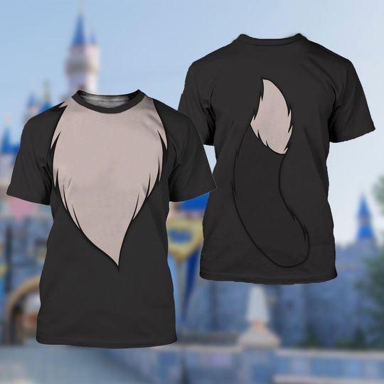 Discover Disney Cinde Costume T-Shirt, Lucifer Villain Cosplay Costume Shirt, Lucifer Villain Cartoon Cosplay Tee, Halloween All Over Print Tee