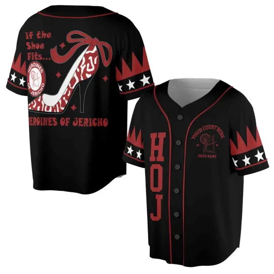 Customized Heroines of Jericho HOJ Sisterhood Baseball Jersey