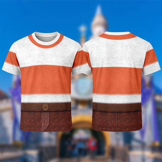 Discover Anxiety Inside Out 3D T-Shirt, Inside Out 2 All Over Print Shirt, Anxiety Costume T-Shirt, Anxiety Cosplay Costume, Inside Out T-Shirt Gift