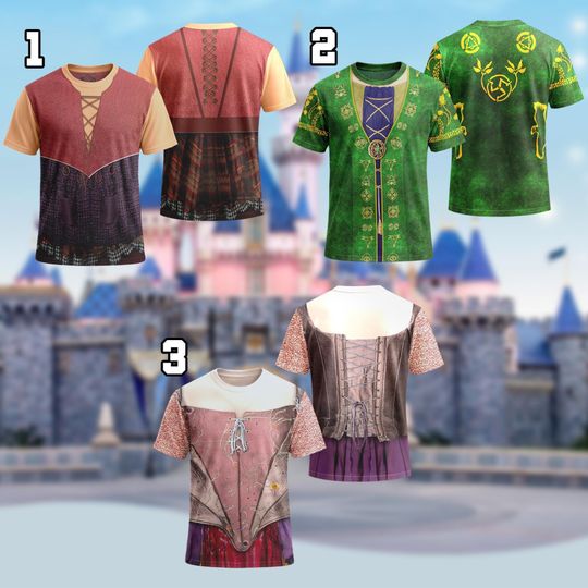 Discover Disney Halloween Sarah Mary Winifred Allison Costume T-Shirt