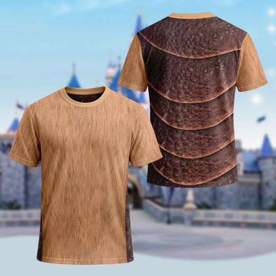 Raya and The Last Dragon Halloween 3D Shirt