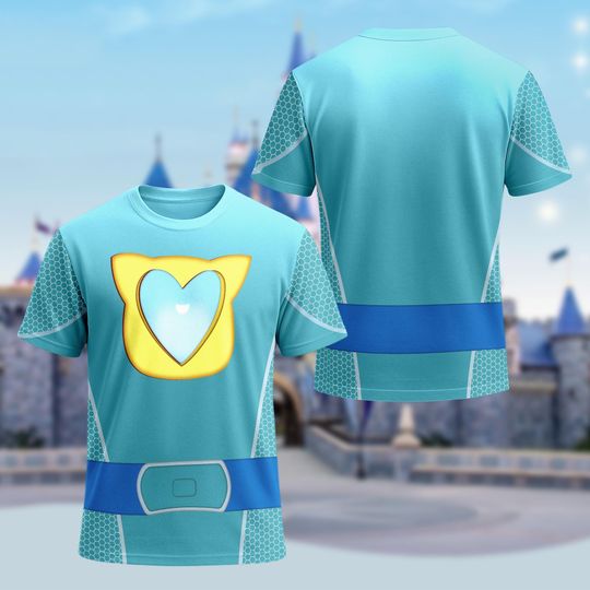 Discover Disney SuperKitties Suit Cosplay Costume Halloween Shirt