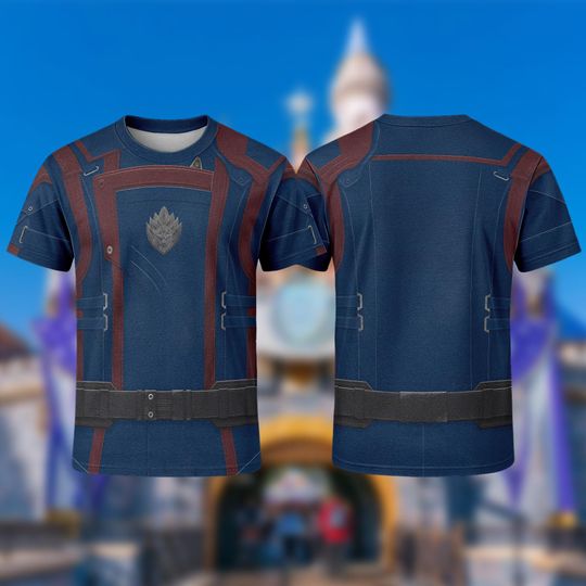 Discover Guardian Of The Galaxy Uniform Inspired Costume T-Shirt
