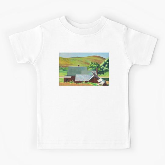 Discover Edward Hopper - Edward Hopper Original Artwork Kids T-Shirt