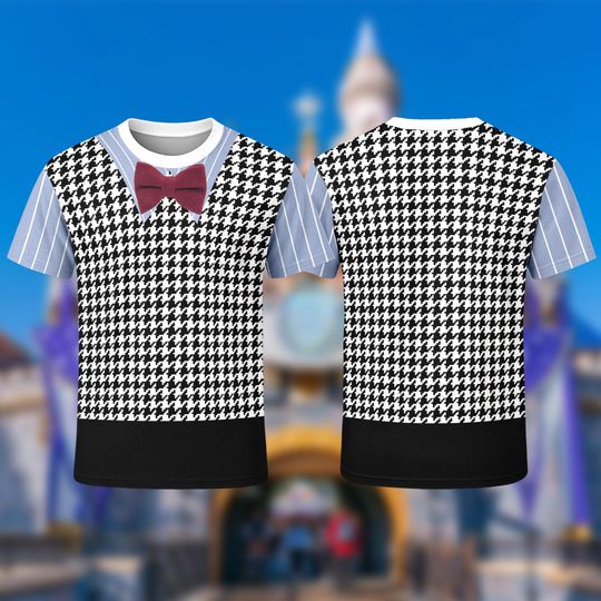 Discover Disney Fear Costume T-Shirt, Inside Out Cosplay Costume Tee