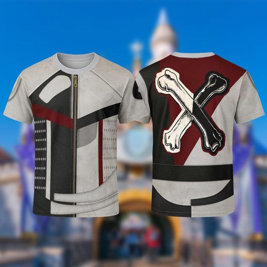 Discover Carlos De Vil Costume T-Shirt, Descendants Character Cosplay Tee