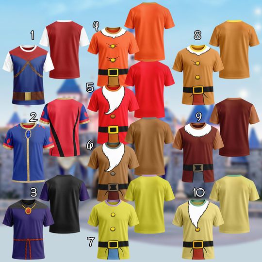 Discover Disney Snow White And 7 Dwarfs Costume T-Shirt