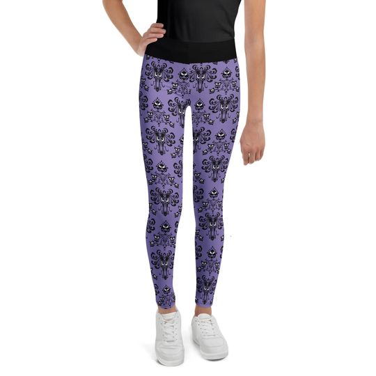 Haunted Mansion Leggings, Disney Halloween Cosplay Leggings