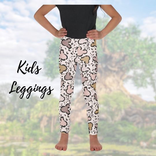 Discover Disney Animal Kingdom Kids' Leopard and Cheetah Leggings