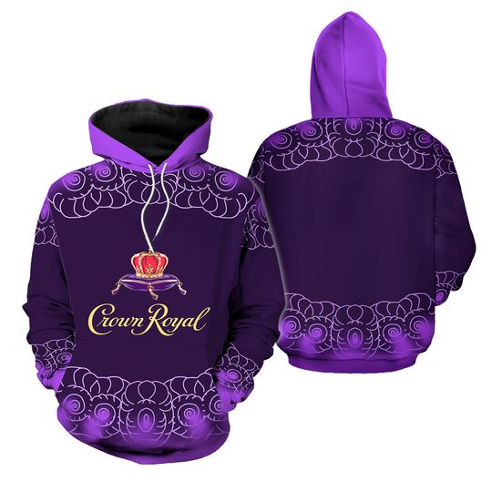 Crown Royal Hoodie/Leggings, Crown Royal Whiskey Shirt, Drink Hoodie, Whiskey Lovers Gift, Crown Royal Fan Shirt, Drinking Leggings