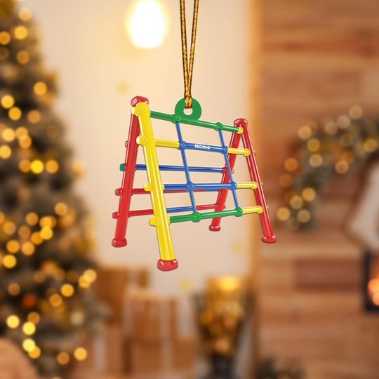 Discover Monkey Bars Christmas Light Ornament, Christmas Tree Decor, Loved Monkey Bars Ornament, Hanging Ornament Gift TD-1116-0NWN