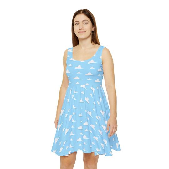Discover Pixar Clouds - Women's Skater Dress (Made in USA)