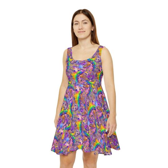 Figment Rainbow Women's Skater Dress