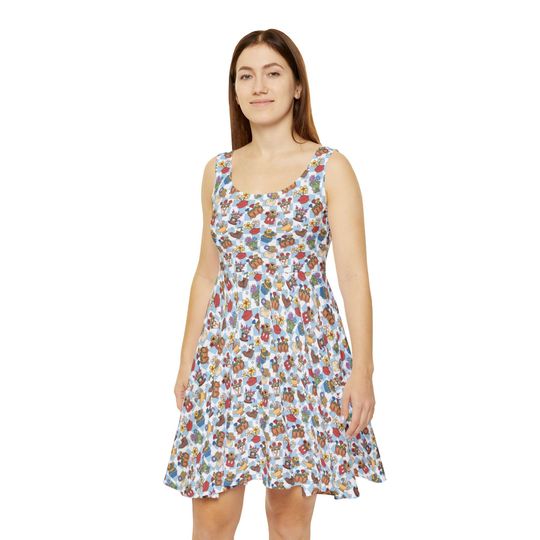 Discover Flourishing Fairytale Pots - Women's Skater Dress (Made in USA)