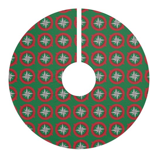 Discover Stray Kids Compass Christmas Tree Skirts, Holiday Decor, Festive Home Accessories, Xmas Tree Decor, Christmas Tree Skirt