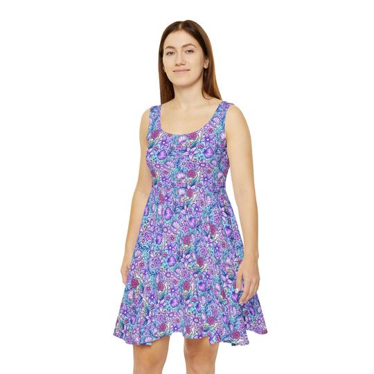 Little Mermaid Women's Skater Dress