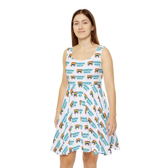 Discover Pick Any Print from our Shop - Women's Skater Dress (Made in USA)