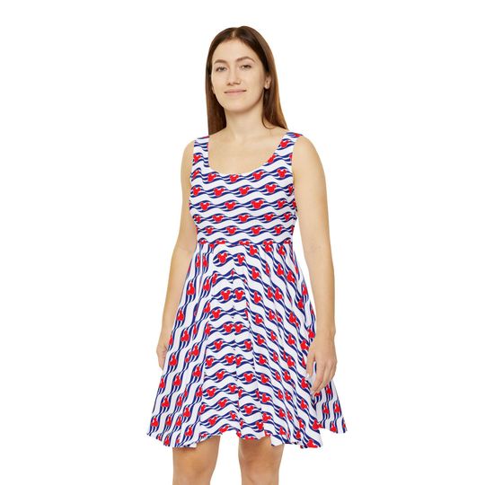 Discover Disney Cruise Logo - Women's Skater Dress (Made in USA)