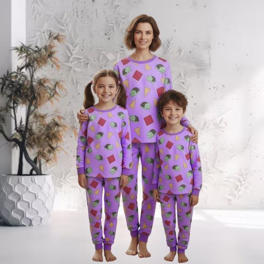 Discover Zoey Cosplay Family Pajamas Pajama, Zoey Costume Pjs Set, Zoey Outfit Tshirt Pants Pjs, Matching Family Pjs